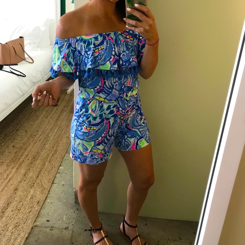 EUC Lilly Pulitzer Romper
